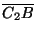 $ \overline{C_2B}$