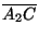 $ \overline{A_2C}$